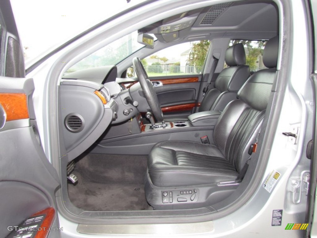 Anthracite Interior 2004 Volkswagen Phaeton V8 4Motion Sedan Photo #56331481