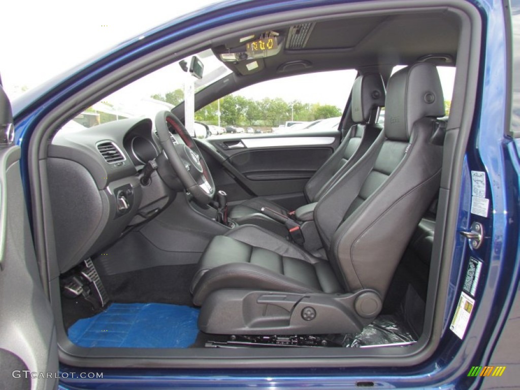 Autobahn, drivers seat in titan black leather 2012 Volkswagen GTI 2 Door Autobahn Edition Parts