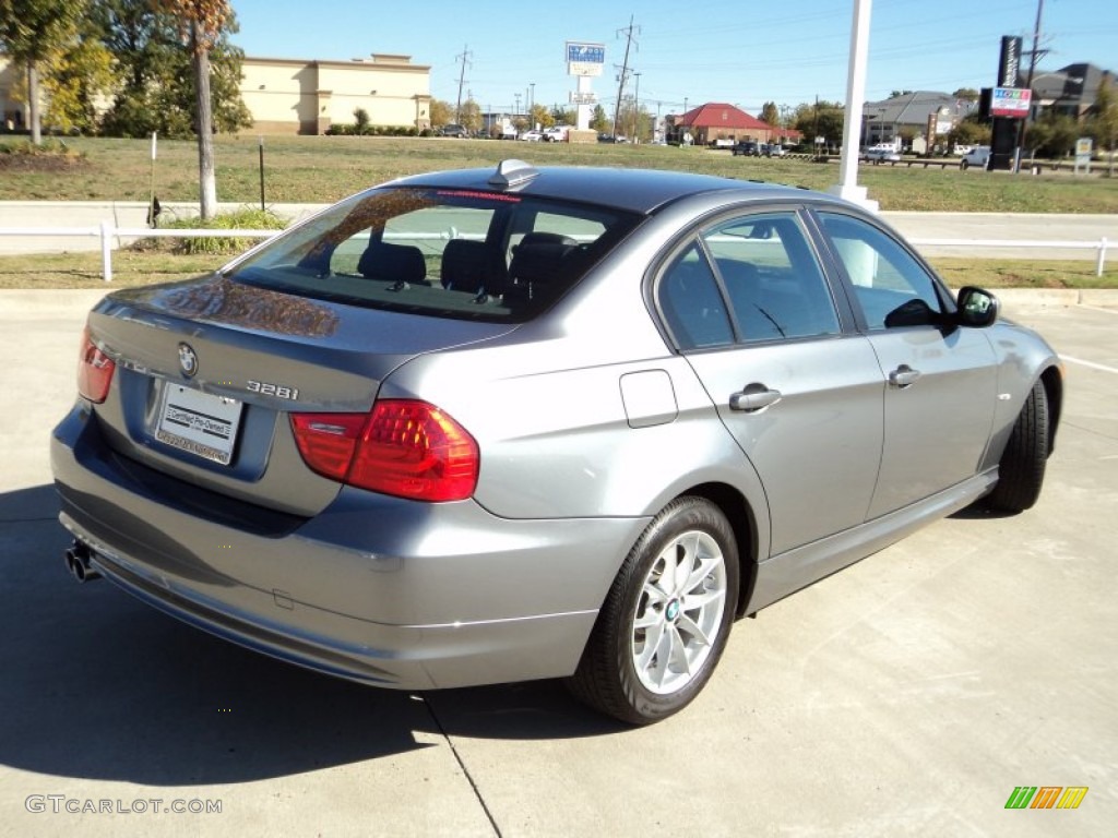 2010 3 Series 328i Sedan - Space Gray Metallic / Black photo #4