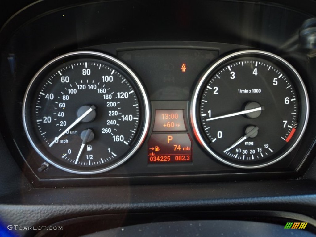 2010 BMW 3 Series 328i Sedan Gauges Photo #56332986