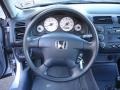 Gray 2002 Honda Civic EX Sedan Steering Wheel
