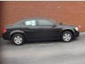 2008 Brilliant Black Crystal Pearl Dodge Avenger SE  photo #6