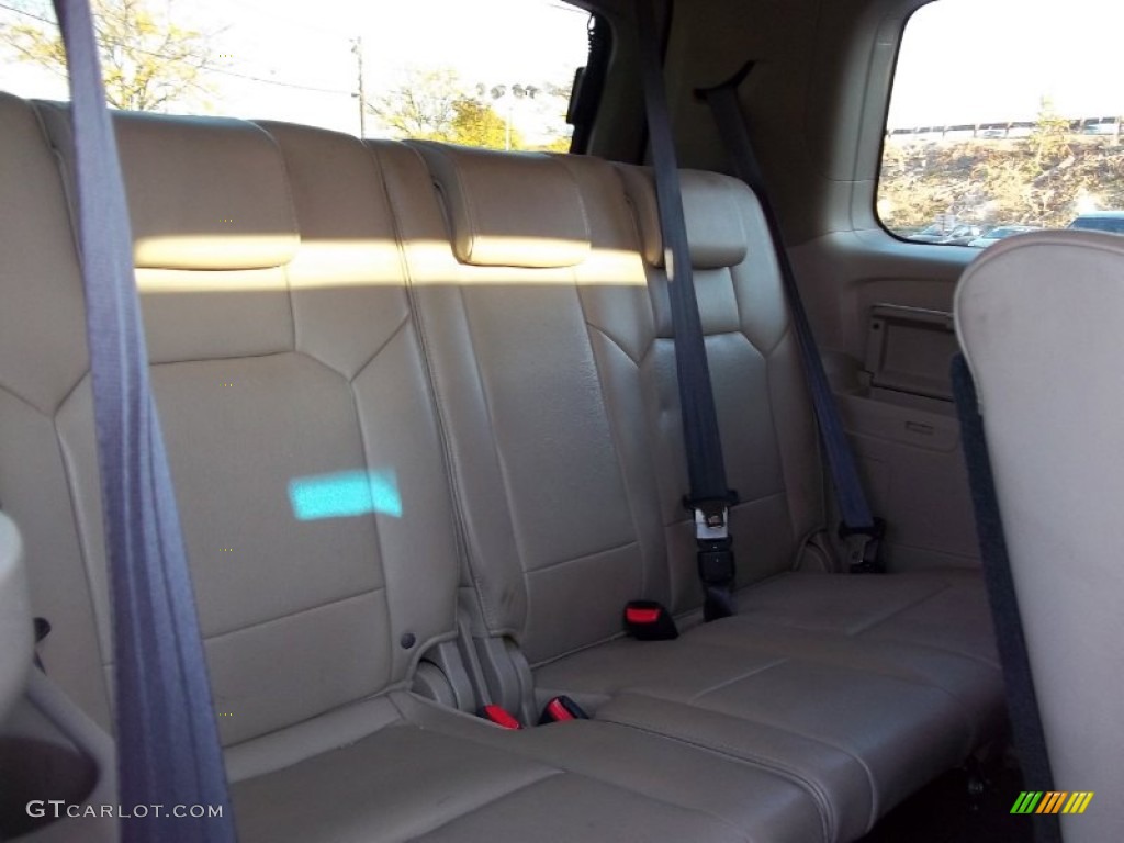 2009 Pilot EX-L 4WD - Nimbus Gray Metallic / Beige photo #10