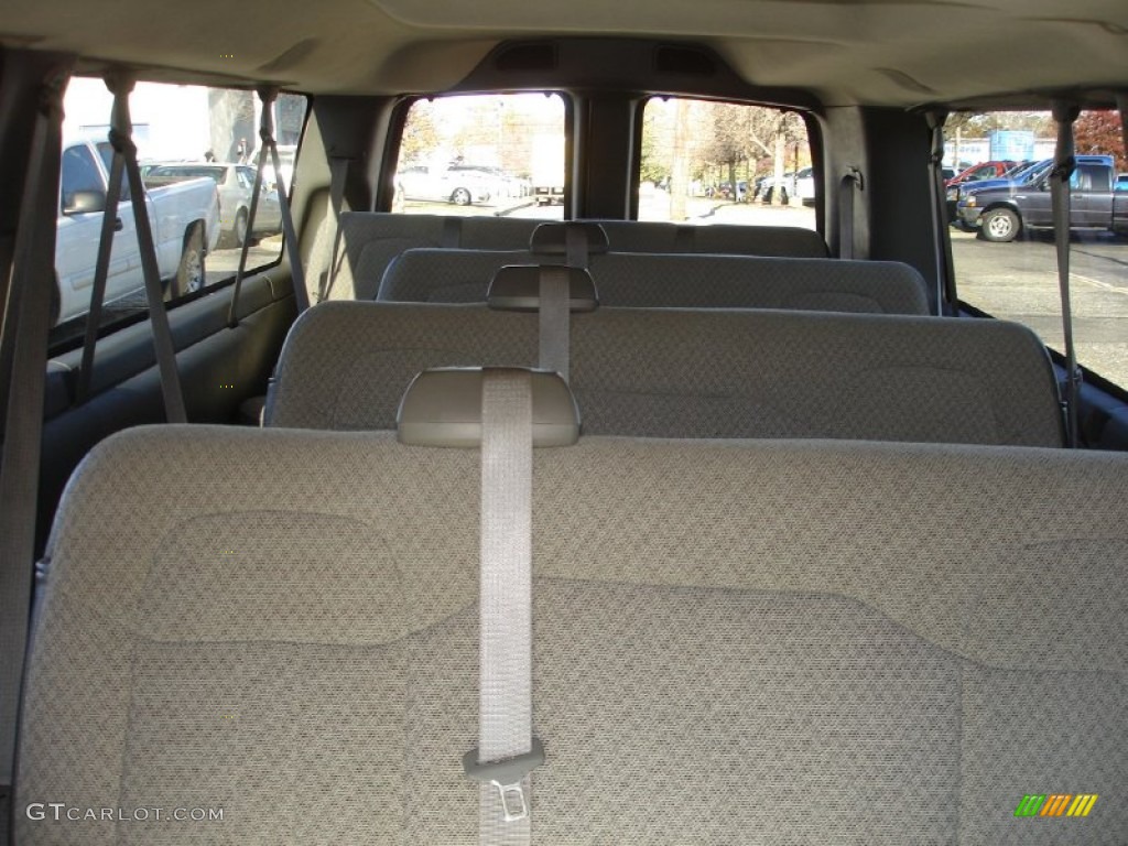 2011 Express LT 3500 Extended Passenger Van - Summit White / Medium Pewter photo #14