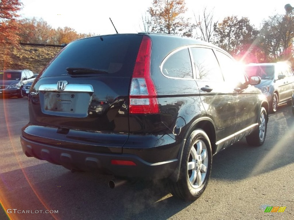 2008 CR-V EX-L 4WD - Royal Blue Pearl / Ivory photo #6