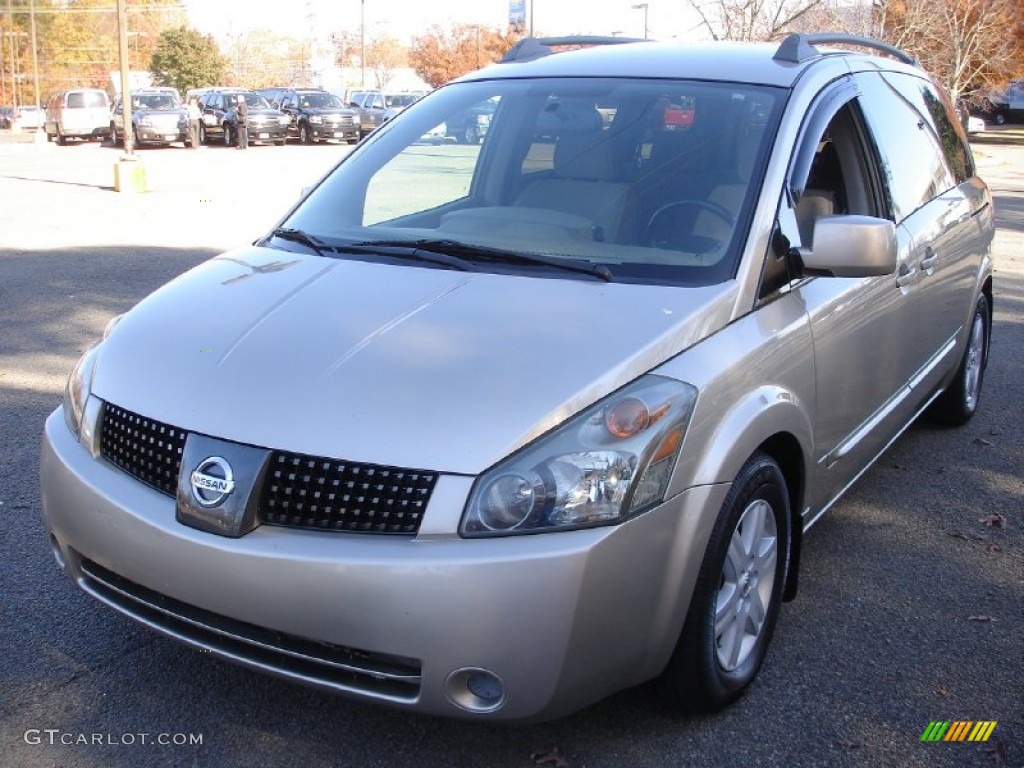 2004 Quest 3.5 SL - Coral Sand Metallic / Beige photo #1