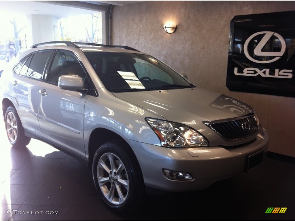 2009 RX 350 AWD - Tungsten Pearl / Black photo #1