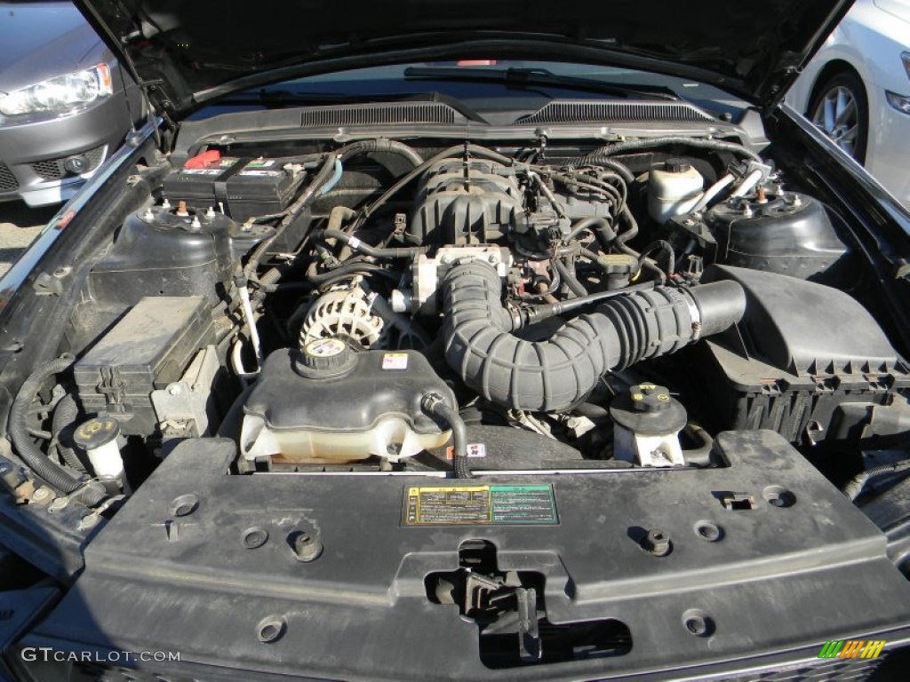 2006 Mustang V6 Premium Convertible - Black / Red/Dark Charcoal photo #3