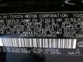 212: Obsidian Black 2010 Lexus LS 460 AWD Color Code