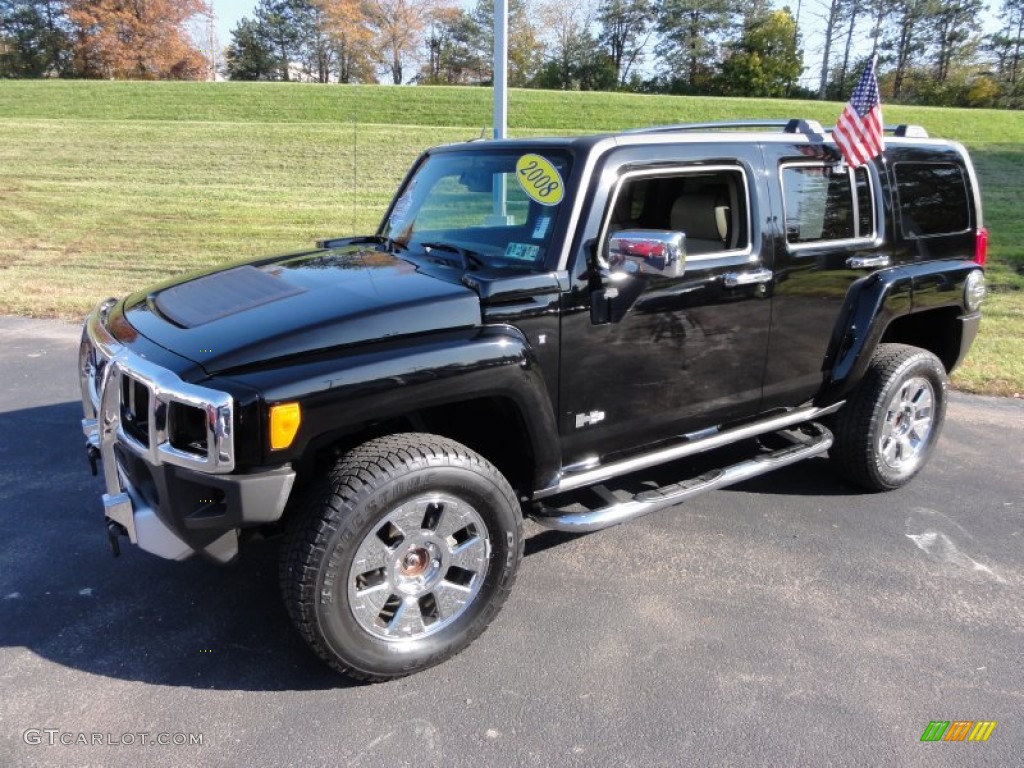 Black 2008 Hummer H3 Alpha Exterior Photo #56339533