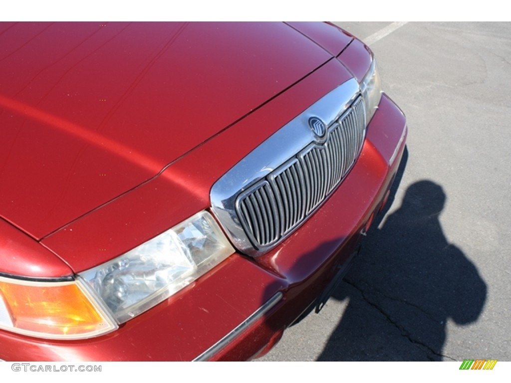 2000 Grand Marquis LS - Toreador Red Metallic / Medium Parchment photo #19