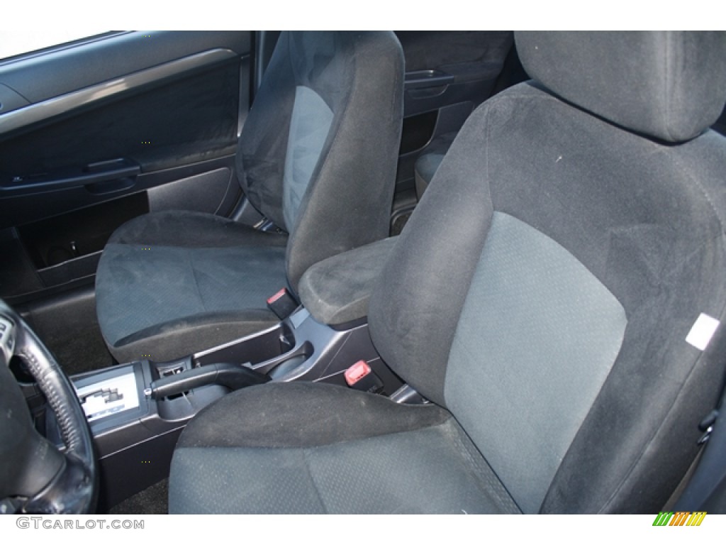 2009 Lancer GTS - Wicked White Satin / Black photo #6