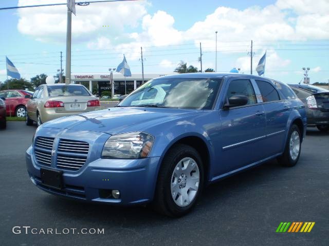 2007 Magnum SXT - Marine Blue Pearl / Dark Slate Gray/Light Slate Gray photo #3