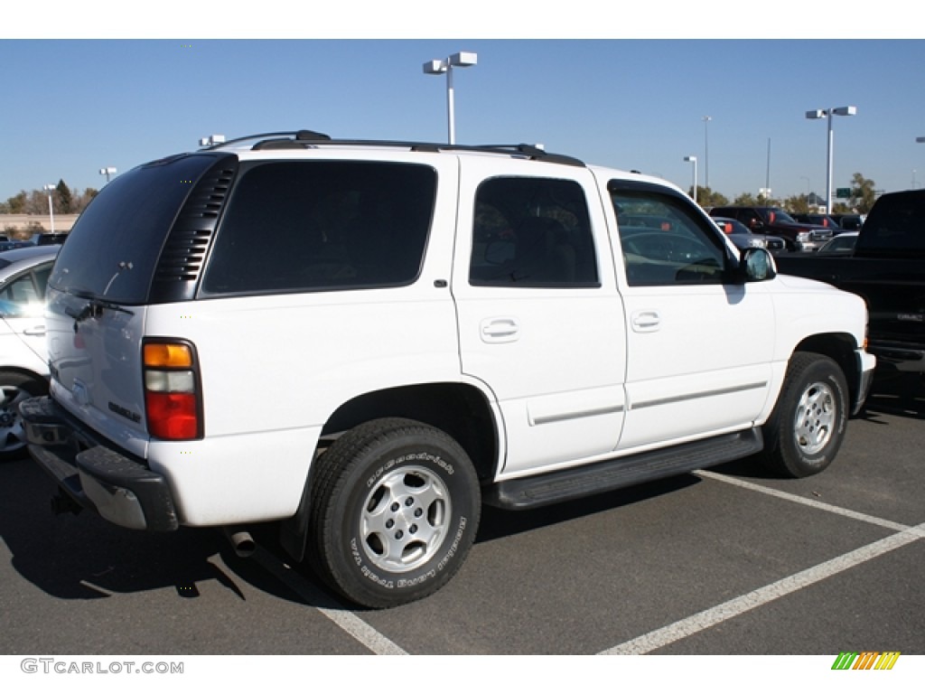 2004 Tahoe LT 4x4 - Summit White / Tan/Neutral photo #2