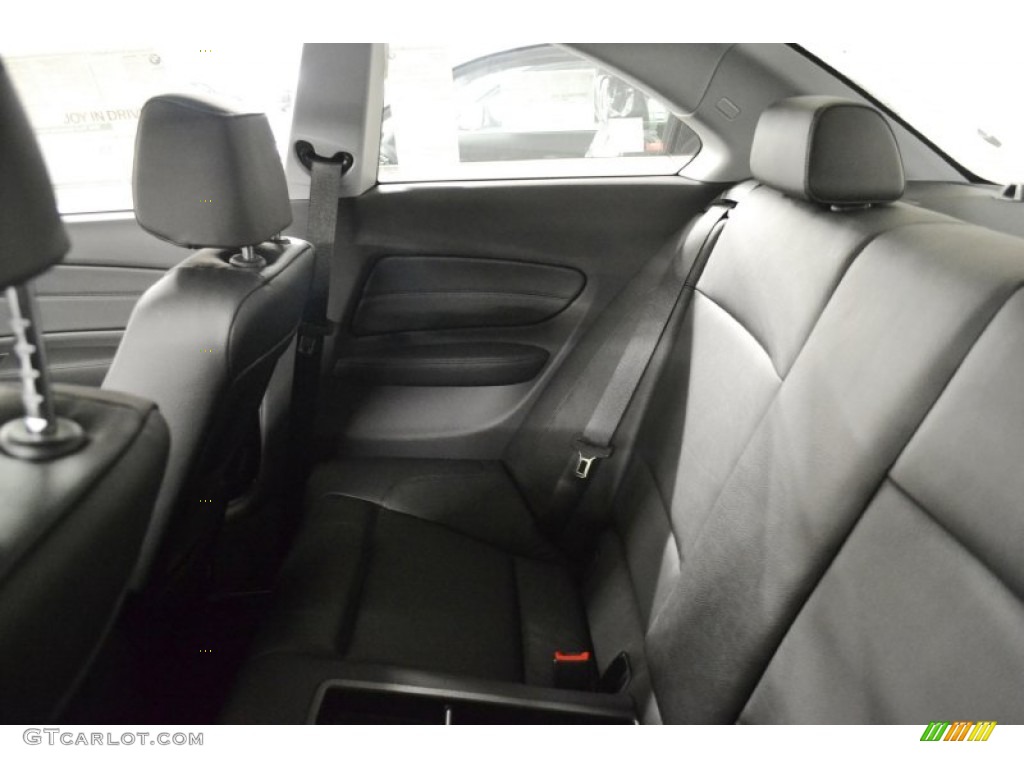 2012 1 Series 128i Coupe - Jet Black / Black photo #7