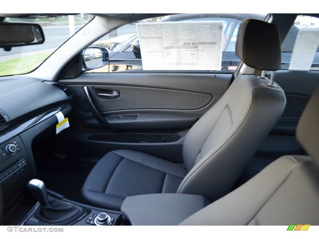 2012 1 Series 128i Coupe - Alpine White / Black photo #6