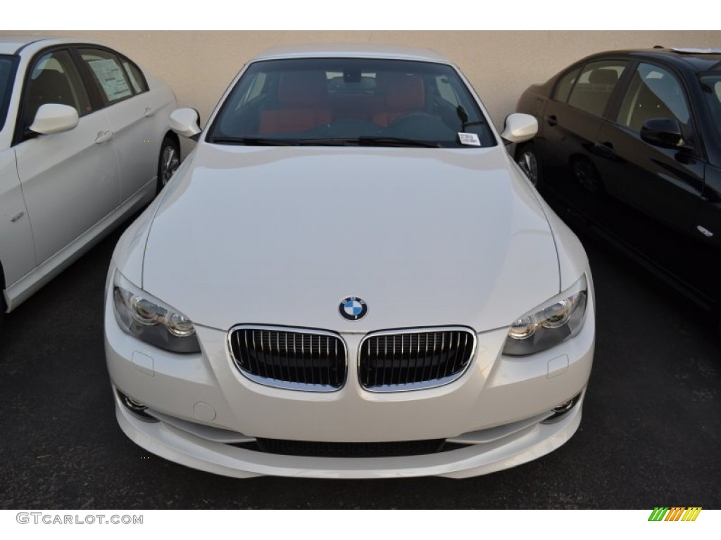 Mineral White Metallic 2012 BMW 3 Series 328i Convertible Exterior Photo #56342800