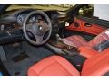 Coral Red/Black Interior Photo for 2012 BMW 3 Series #56342893