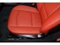 Coral Red/Black Interior Photo for 2012 BMW 3 Series #56342905