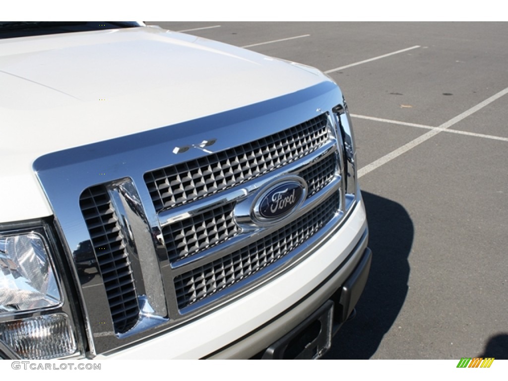 2009 Ford F150 Lariat SuperCab 4x4 Chrome Grill Photo #56342926