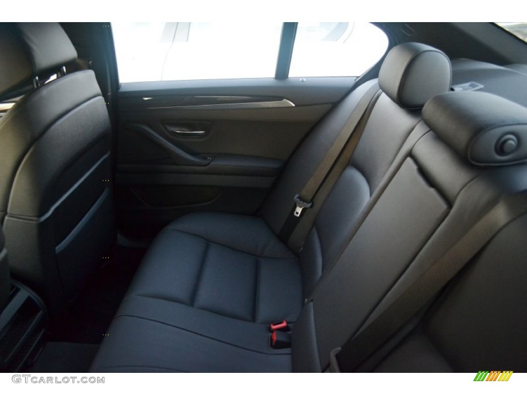 Black Interior 2012 BMW 5 Series 535i Sedan Photo #56343127