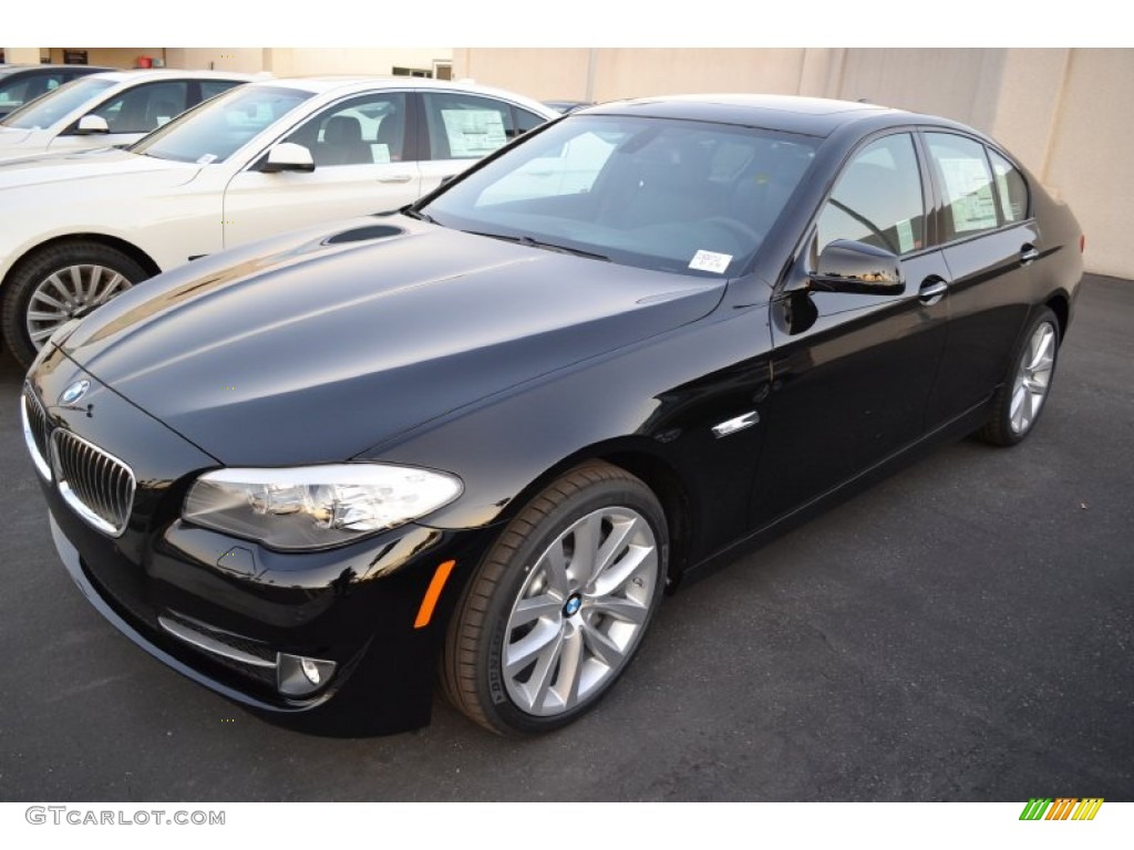 Jet Black 2012 BMW 5 Series 535i Sedan Exterior Photo #56343133