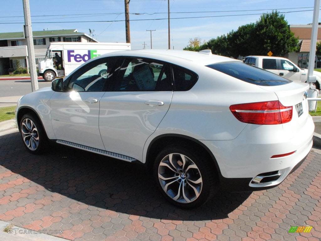 2011 X6 xDrive50i - Alpine White / Black photo #10