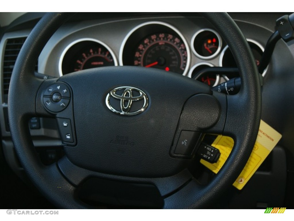 2012 Tundra Double Cab 4x4 - Super White / Graphite photo #12