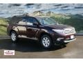 2012 Sizzling Crimson Mica Toyota Highlander SE 4WD  photo #1