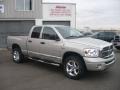 2008 Mineral Gray Metallic Dodge Ram 1500 Laramie Quad Cab 4x4  photo #3