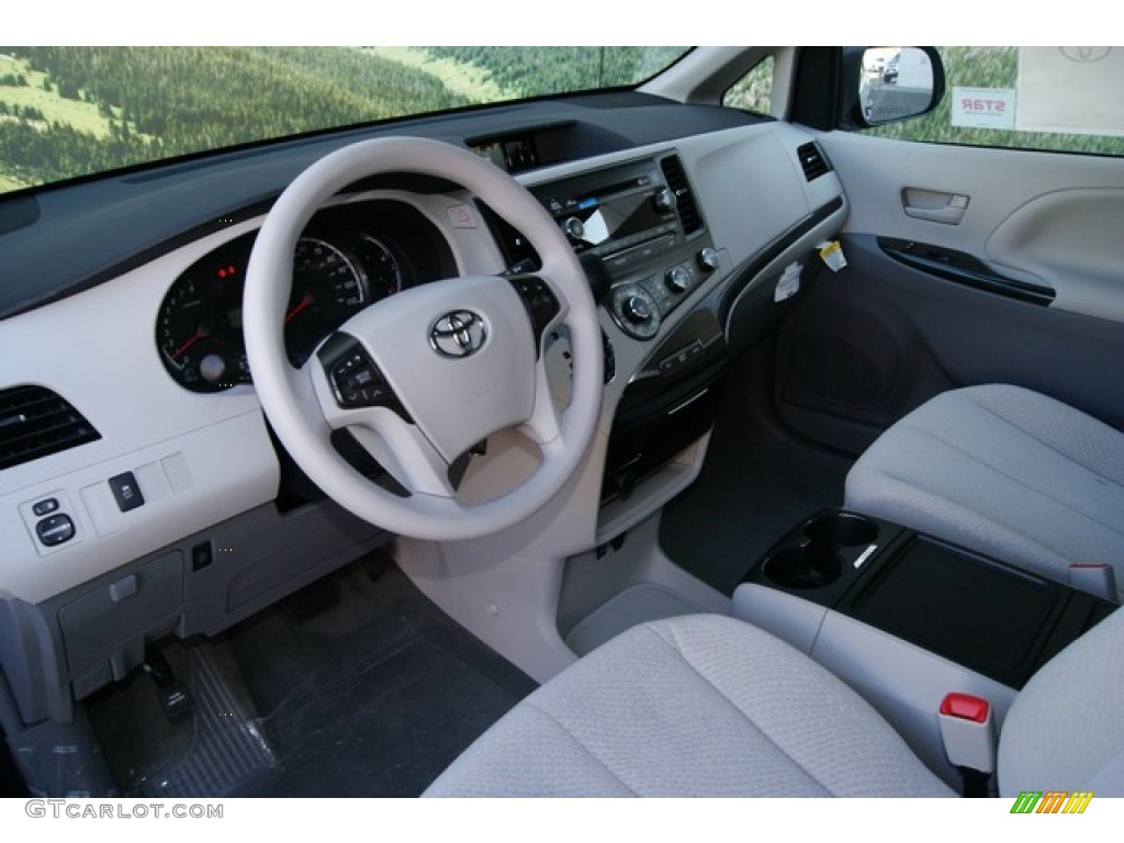 2012 Toyota Sienna LE AWD Bisque Dashboard Photo #56344606