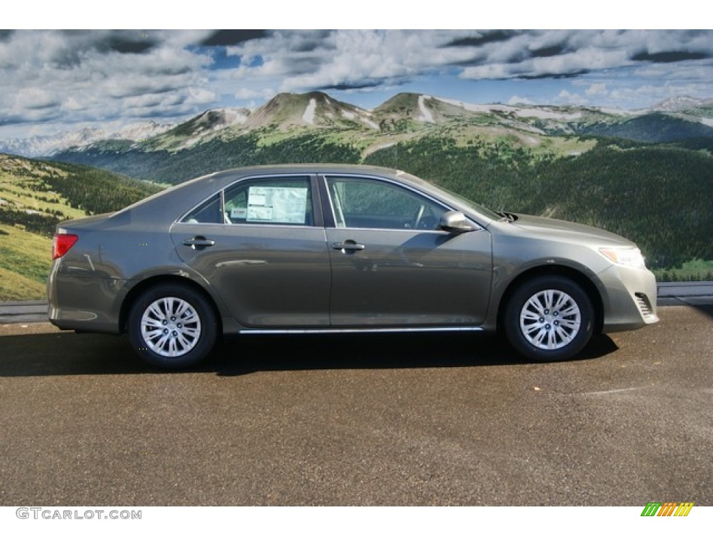 Cypress Green Pearl 2012 Toyota Camry LE Exterior Photo #56344684