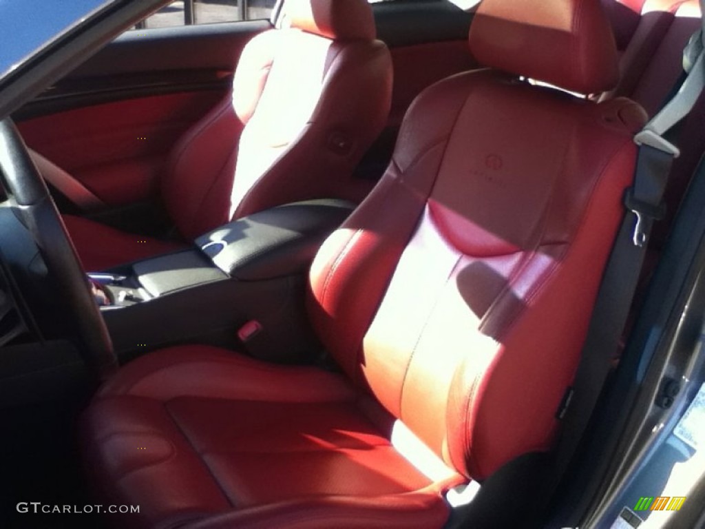 2010 Infiniti G 37 S Anniversary Edition Coupe Interior Color Photos