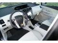  2012 Prius v Three Hybrid Misty Gray Interior