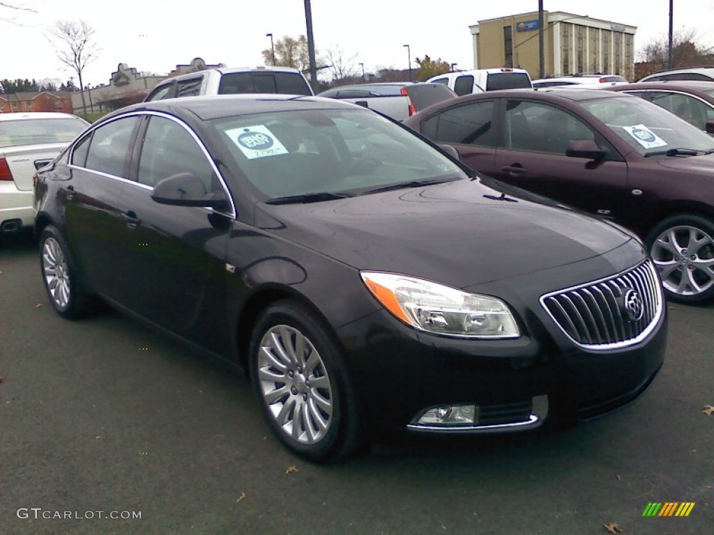 Carbon Black Metallic 2011 Buick Regal CXL Exterior Photo #56346842