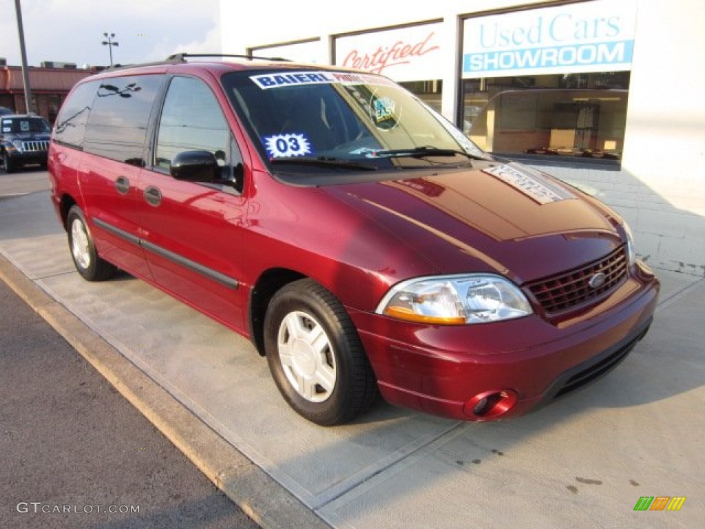 2003 Windstar LX - Matador Red Metallic / Medium Graphite photo #1
