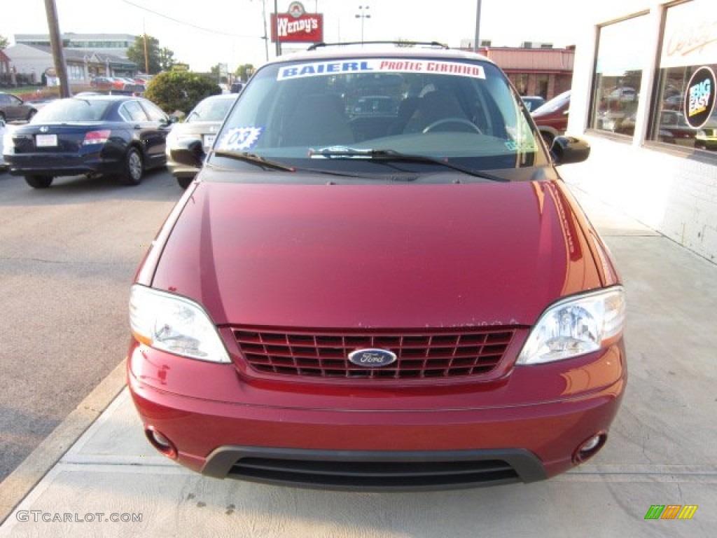 2003 Windstar LX - Matador Red Metallic / Medium Graphite photo #2