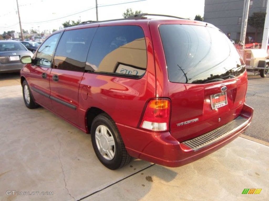 2003 Windstar LX - Matador Red Metallic / Medium Graphite photo #4