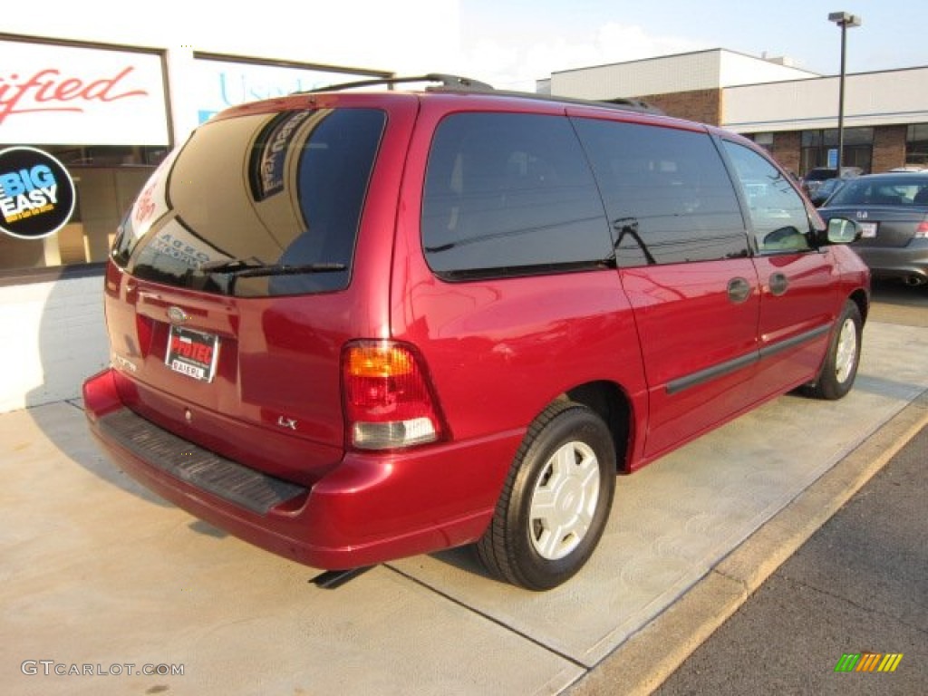 2003 Windstar LX - Matador Red Metallic / Medium Graphite photo #6