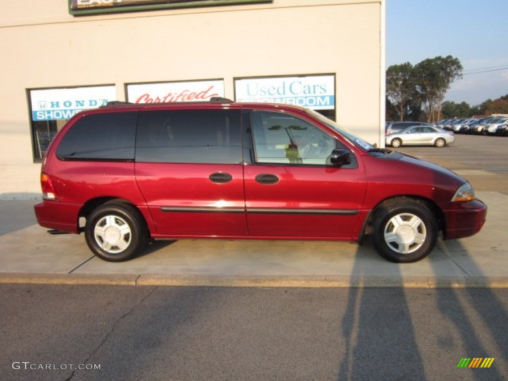 2003 Windstar LX - Matador Red Metallic / Medium Graphite photo #7