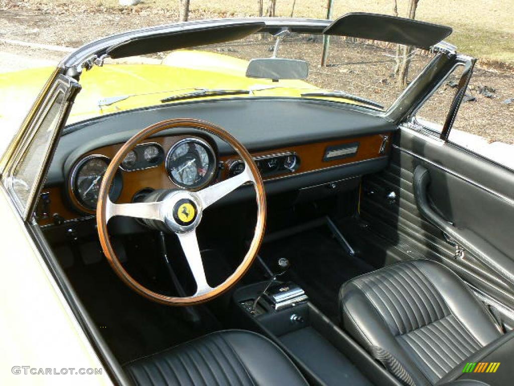 Black Interior 1966 Ferrari 275 GTS Photo #5634837