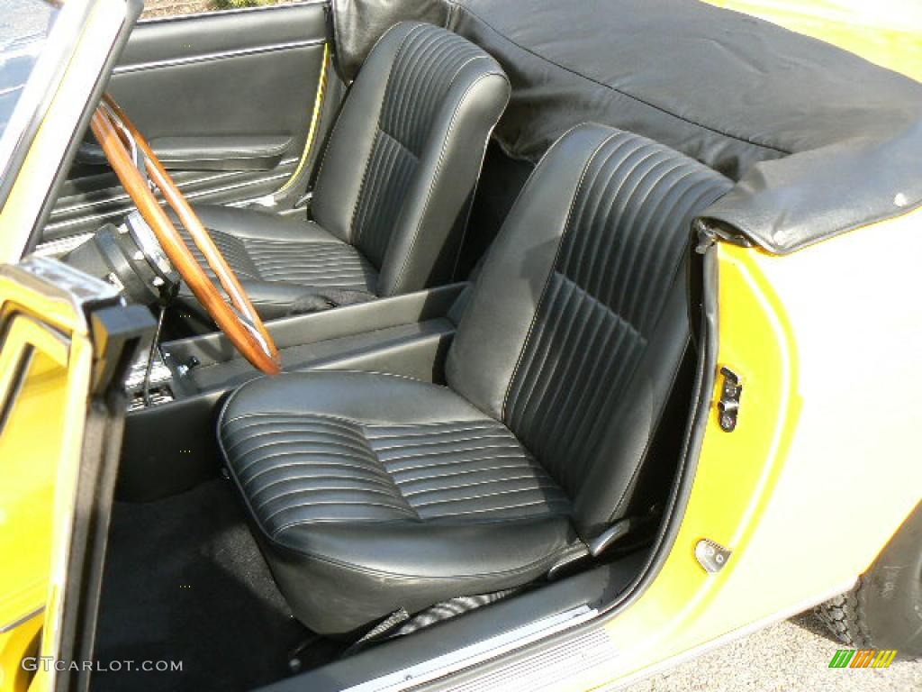 Black Interior 1966 Ferrari 275 GTS Photo #5634842