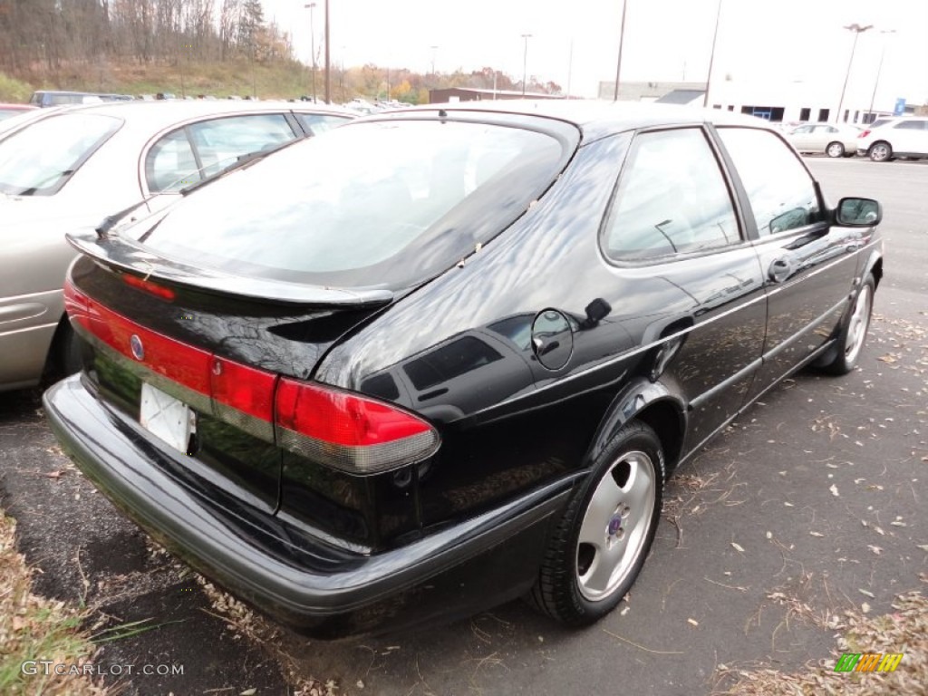 1998 900 S Turbo Coupe - Black / Sand Beige photo #6