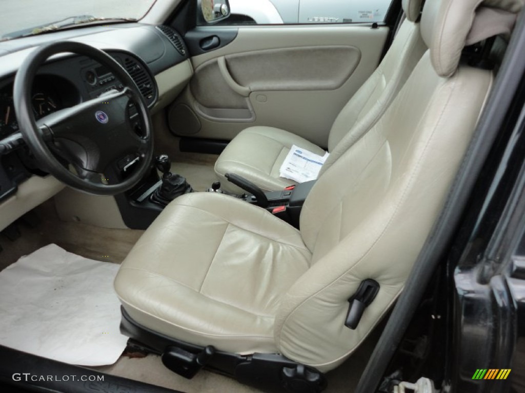 1998 900 S Turbo Coupe - Black / Sand Beige photo #8