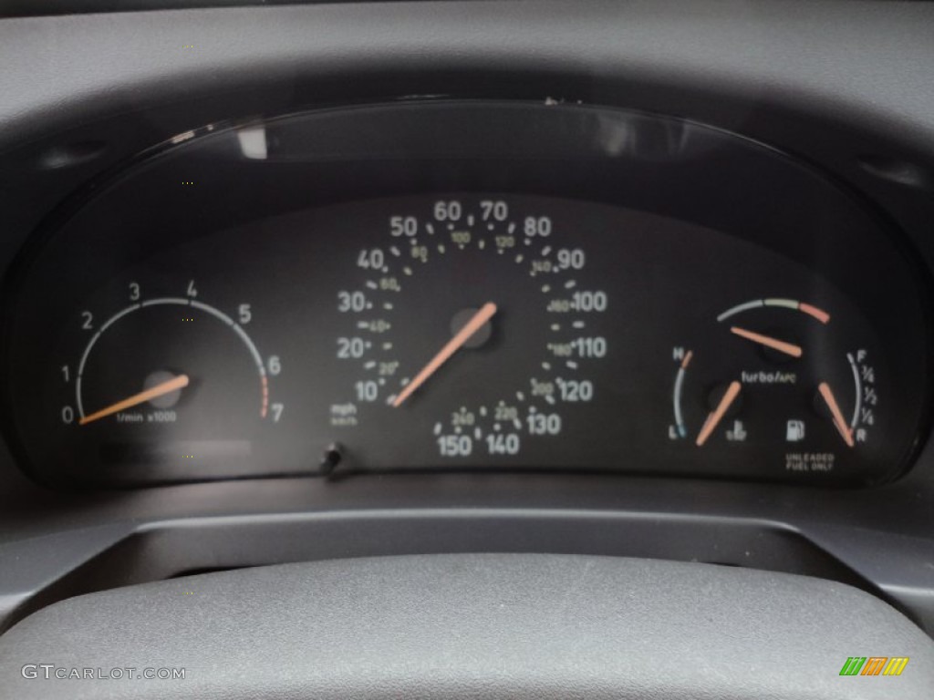 1998 Saab 900 S Turbo Coupe Gauges Photos