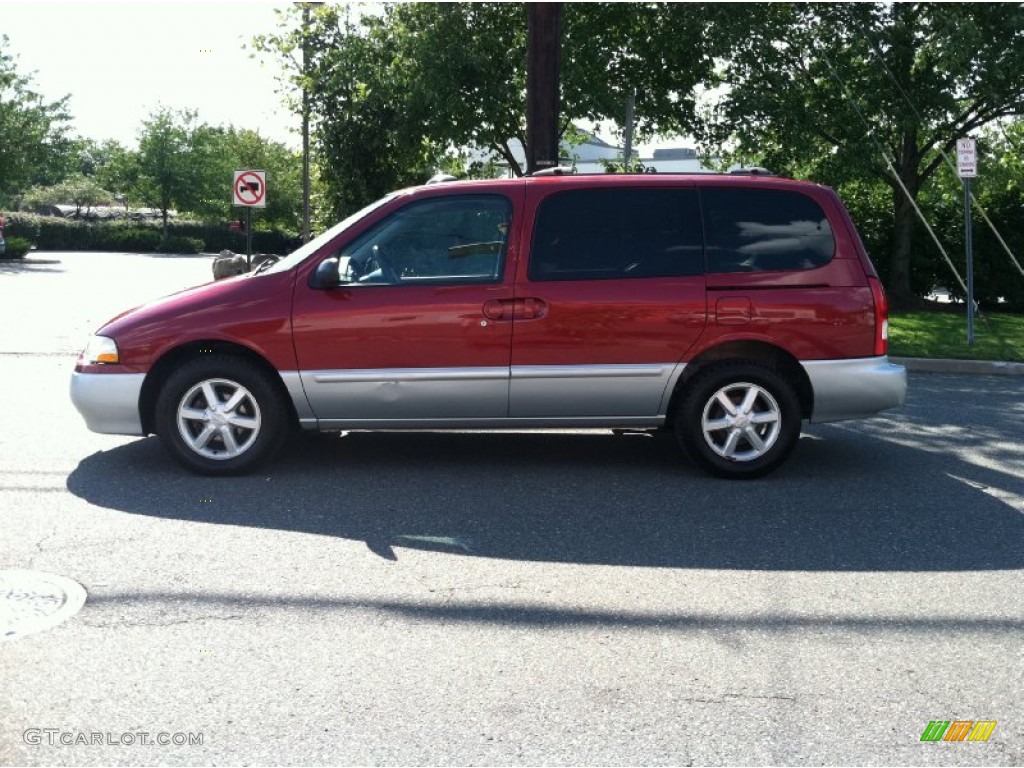 2001 Quest GLE - Sunset Red Pearl / Slate photo #1