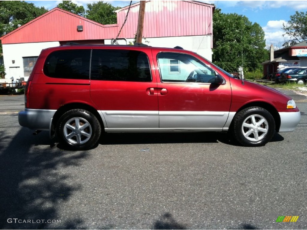 2001 Quest GLE - Sunset Red Pearl / Slate photo #2