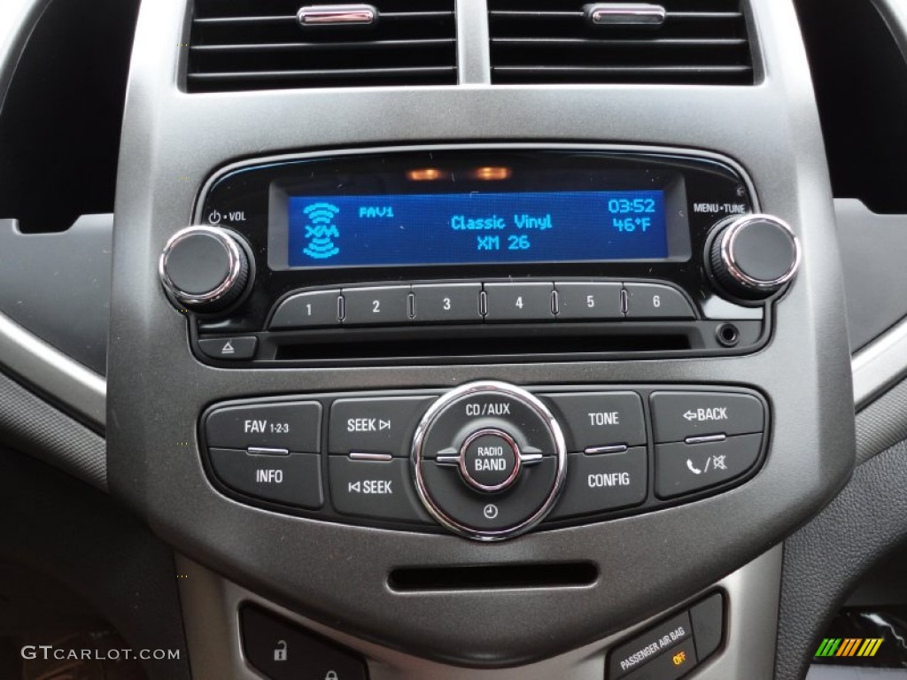2012 Chevrolet Sonic LT Sedan Audio System Photo #56349940