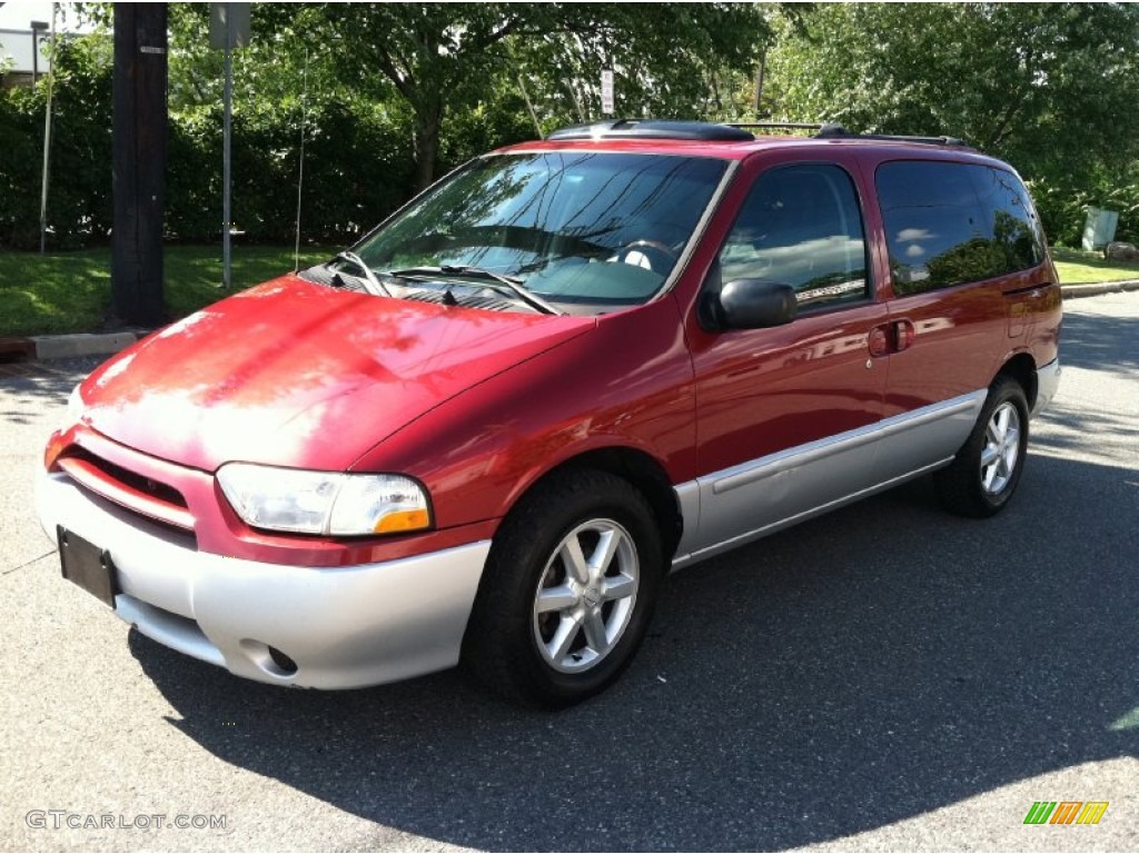 2001 Quest GLE - Sunset Red Pearl / Slate photo #13