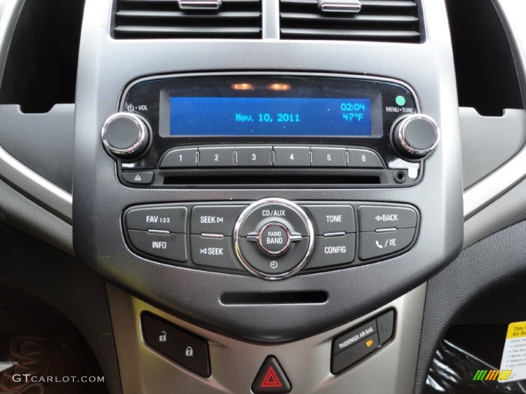 2012 Chevrolet Sonic LTZ Sedan Audio System Photo #56350123
